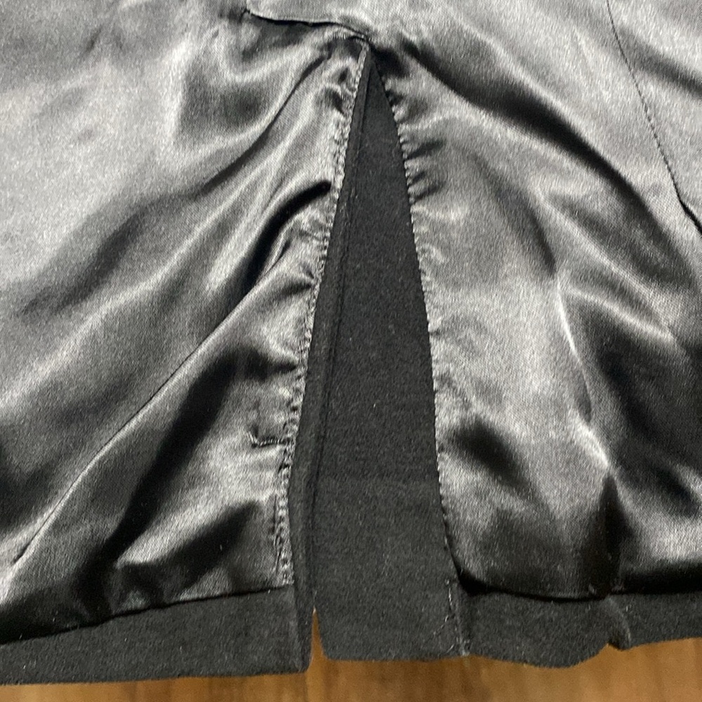 Banana Republic black velour blazer jacket size 6 - Picture 7 of 11